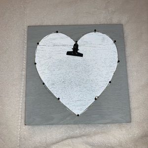Heart picture frame